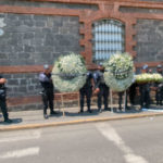 Autoridades estatales rinden homenaje a los cuatro policías ejecutados en Chignahuapan