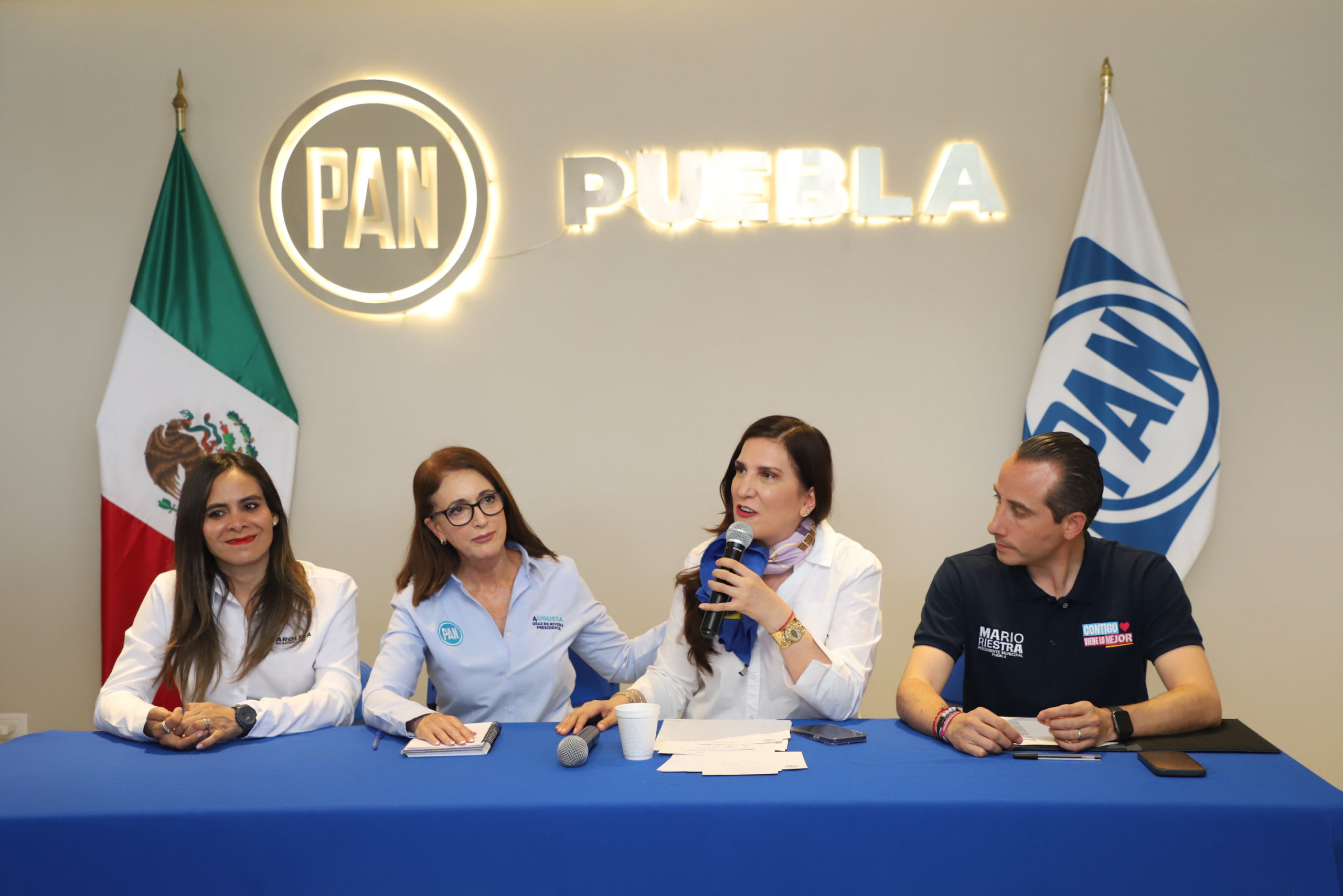 Polarizan partidos las campañas en Puebla
