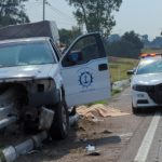 Choque en la autopista Puebla-México deja saldo de una persona fallecida