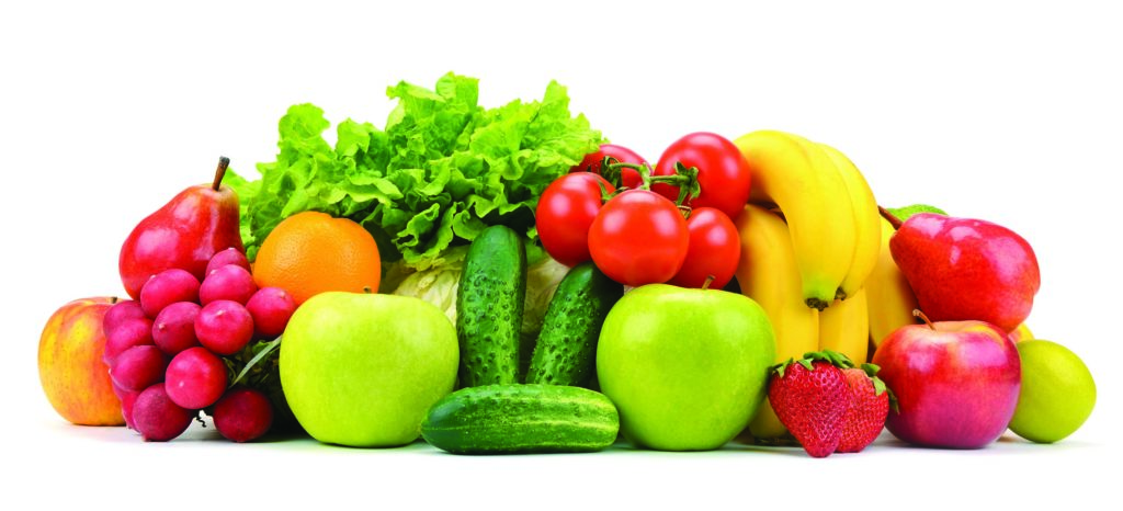 fruits and vegetables