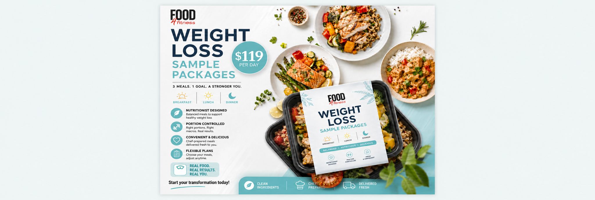 $119 Weight Loss Sample Packages