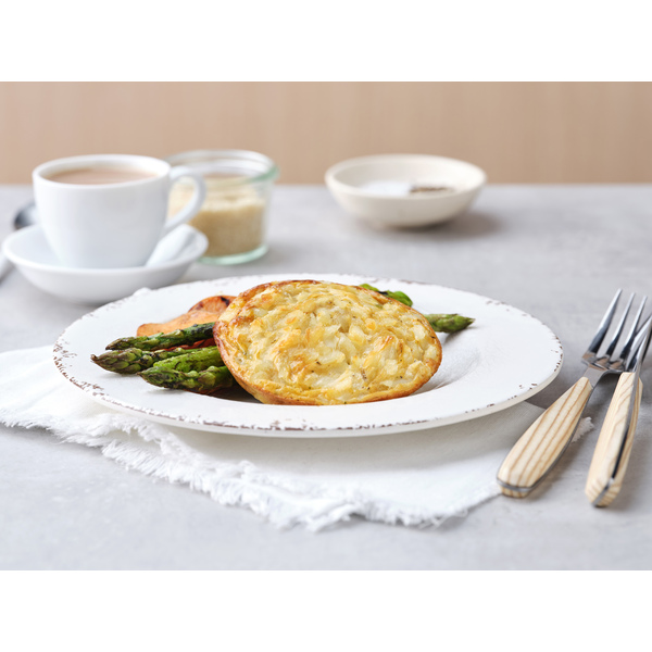 Crustless Quiche With Veggie & Hash Brown 120G