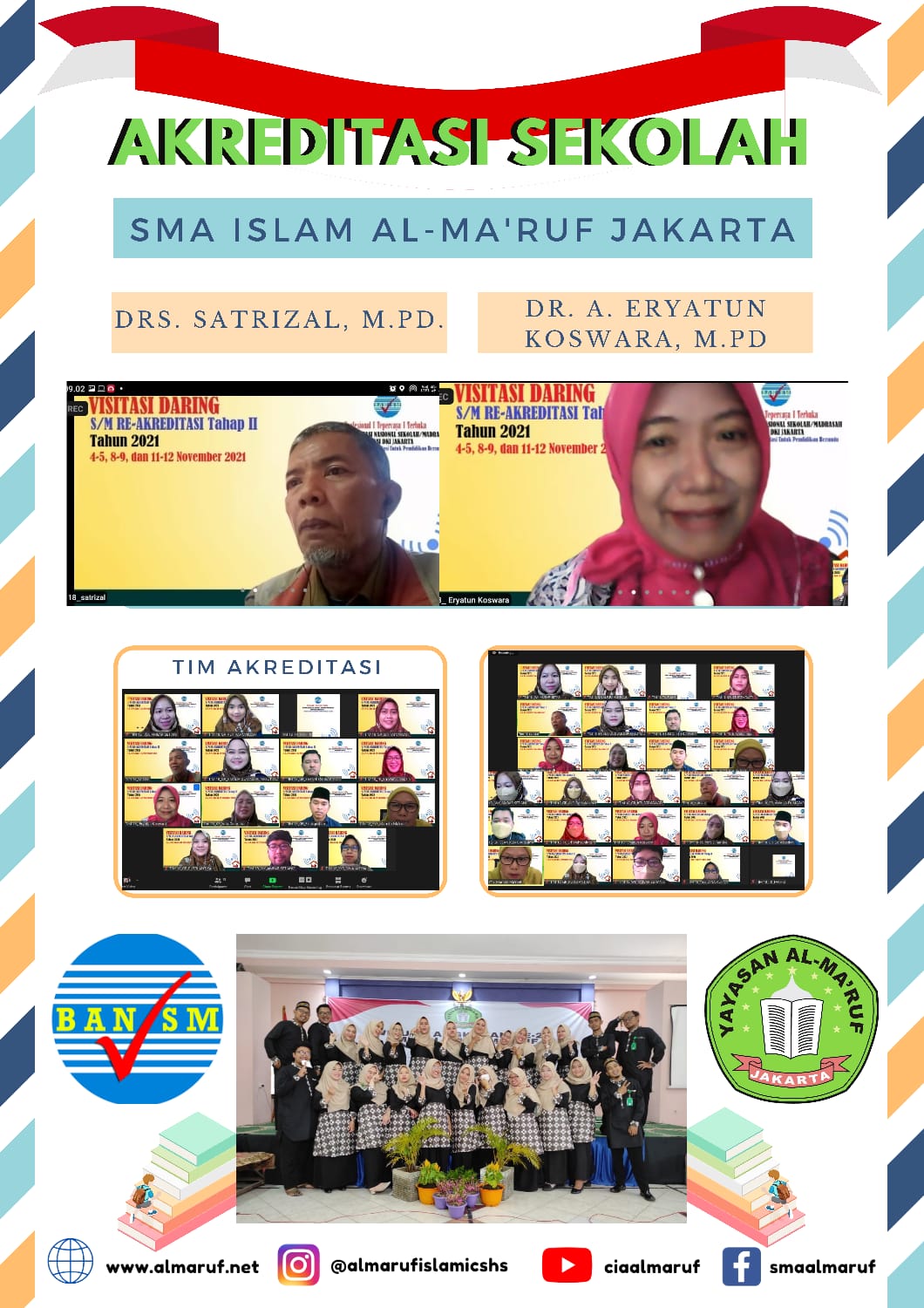 Kegiatan Akreditasi SMA Islam Al-Ma'ruf