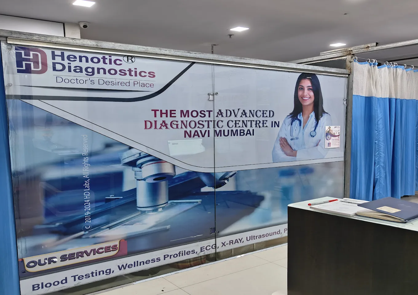 Advanced blood testing laboratory at Henotic Diagnostics