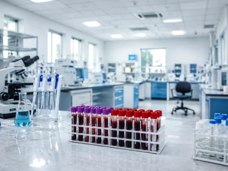 Advanced medical diagnostic facility offering comprehensive lab testing services