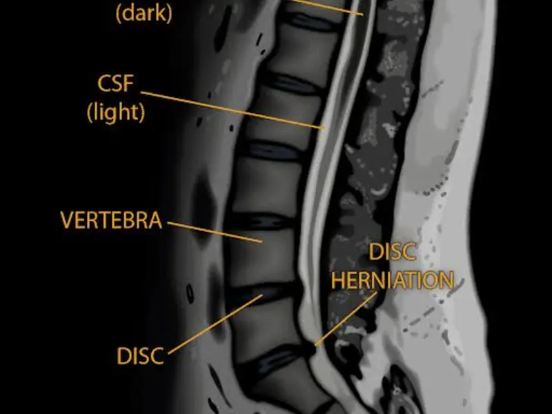 Advanced Spine MRI in Navi Mumbai showing clear spinal cord imaging