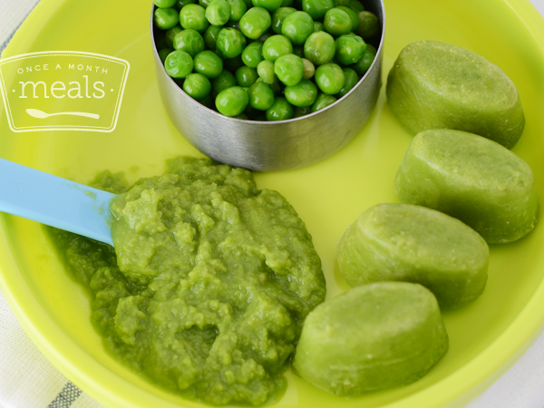 Baby Food Peas Recipe Once A Month Meals