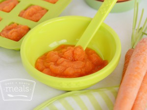 Baby Food Carrot Puree