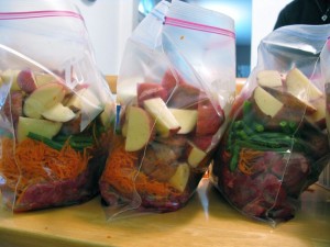 use the right containers to prevent freezer burn