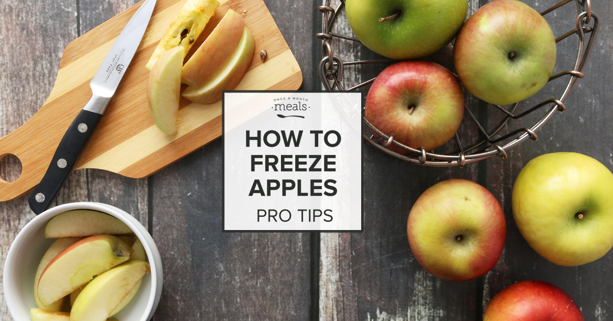 How to Freeze Apples