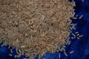 Brown rice for homemade baby cereal