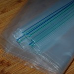 Freezer bags for storing baby food