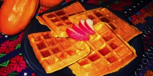 Gluten Free Dairy Free Pumpkin Waffles