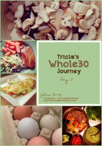 Tricia's Whole30 Journey Day 3