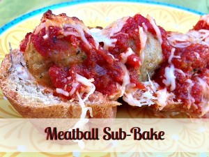 Meatball Sub-Bake