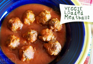 Veggie Loaded Meatballs