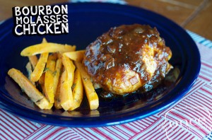 Bourbon Molasses Chicken