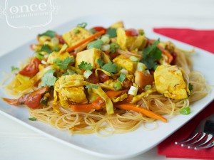 Vegan Singapore Street Noodles