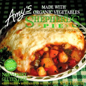 Copycat Amy's Gluten Free Dairy Free Shepherd's Pie