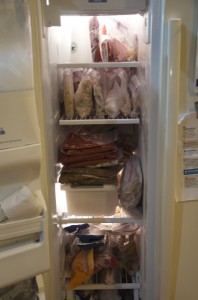 eating out with celiacs side by side freezer