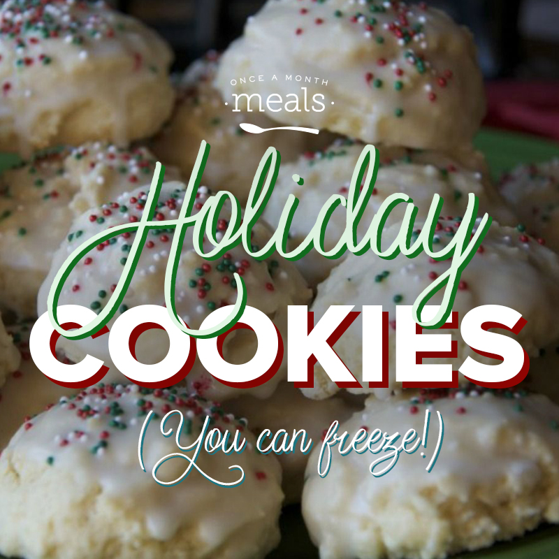 21 Holiday Cookies To Make Ahead Or Freeze Once A Month Meals
