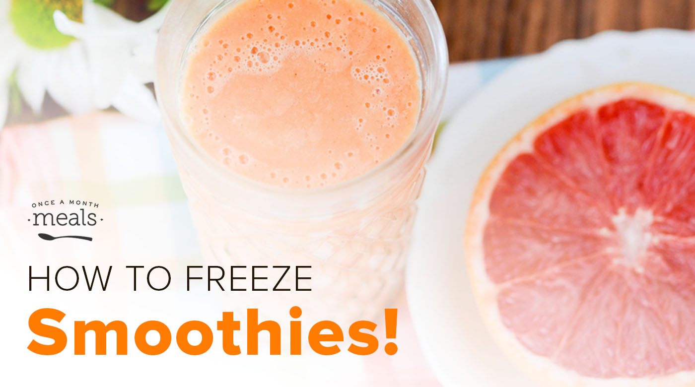 Learn to Make Smoothie Bags for the Freezer