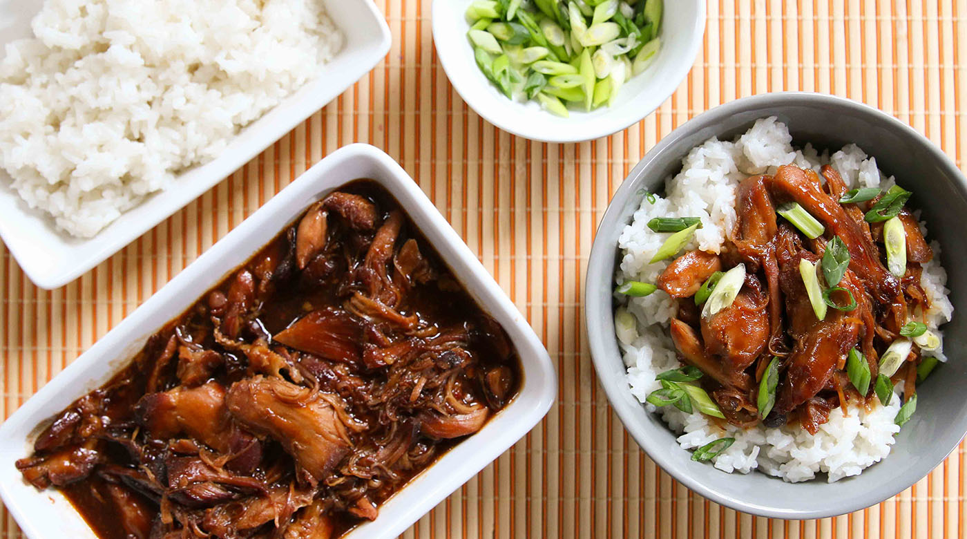 Instant Pot Honey Bourbon Chicken