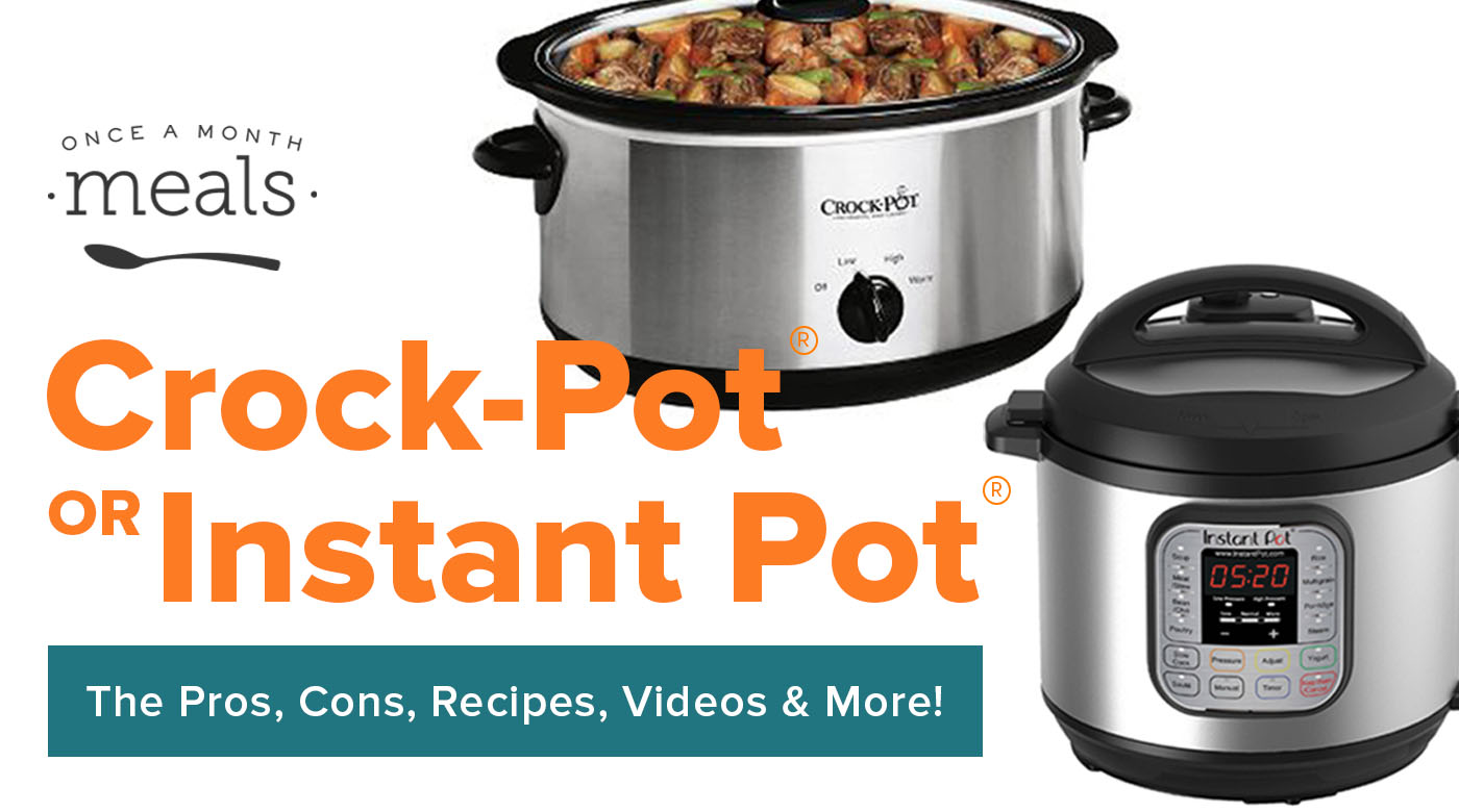 Slow Cooker vs. Instant Pot