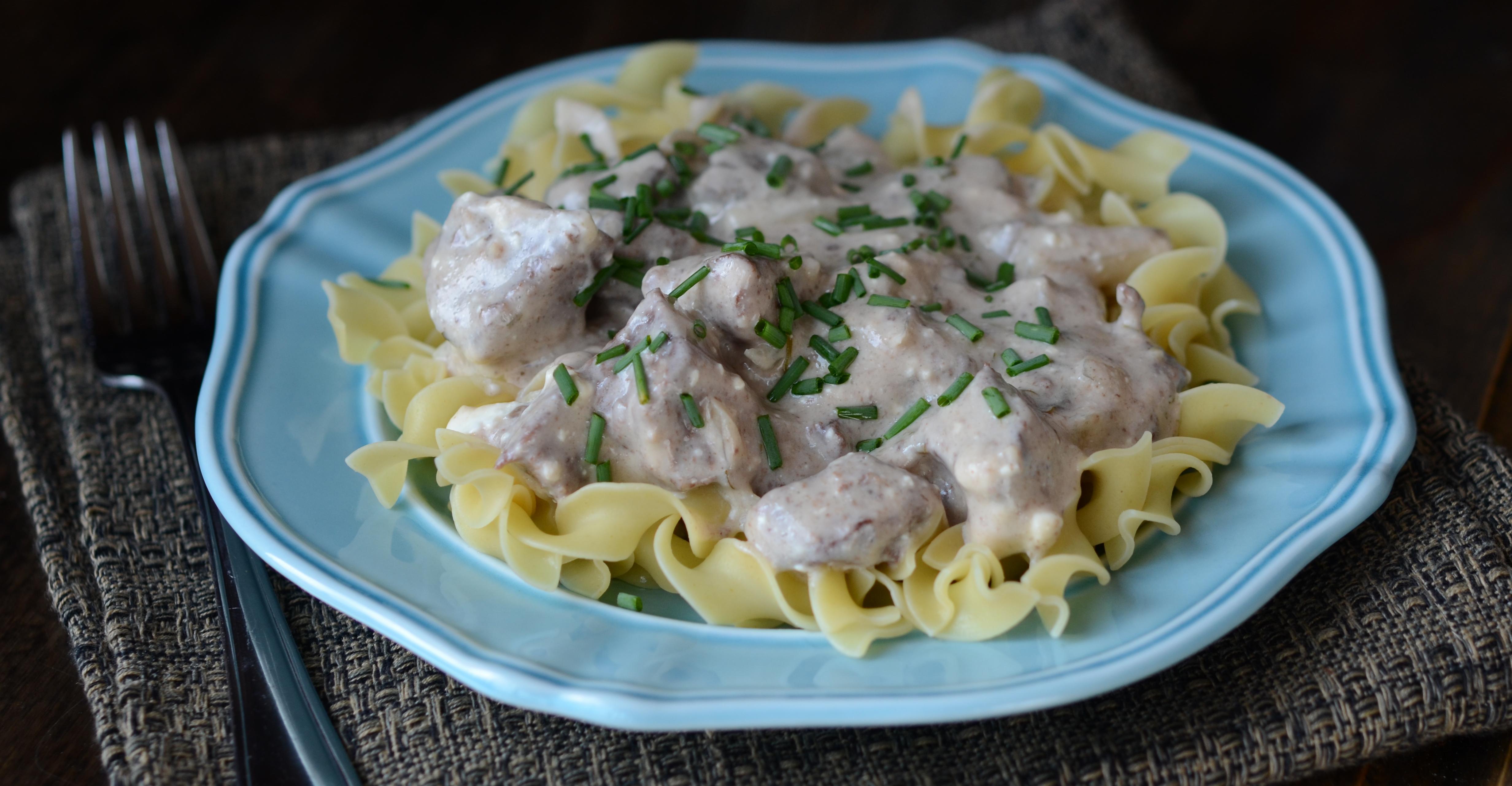 Instant Pot Beef Stroganoff Recipe