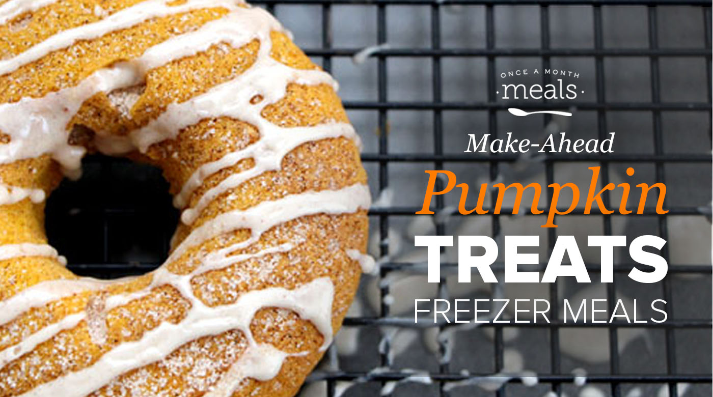 Make-ahead these Pumpkin Treats for Fall!