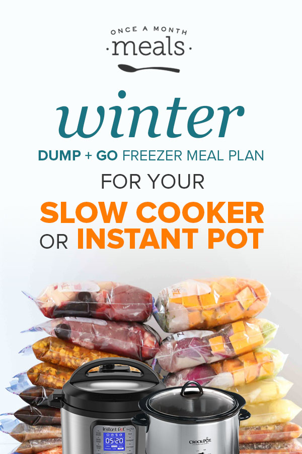 A Full Month of Easy Instant Pot Freezer Dump Meals