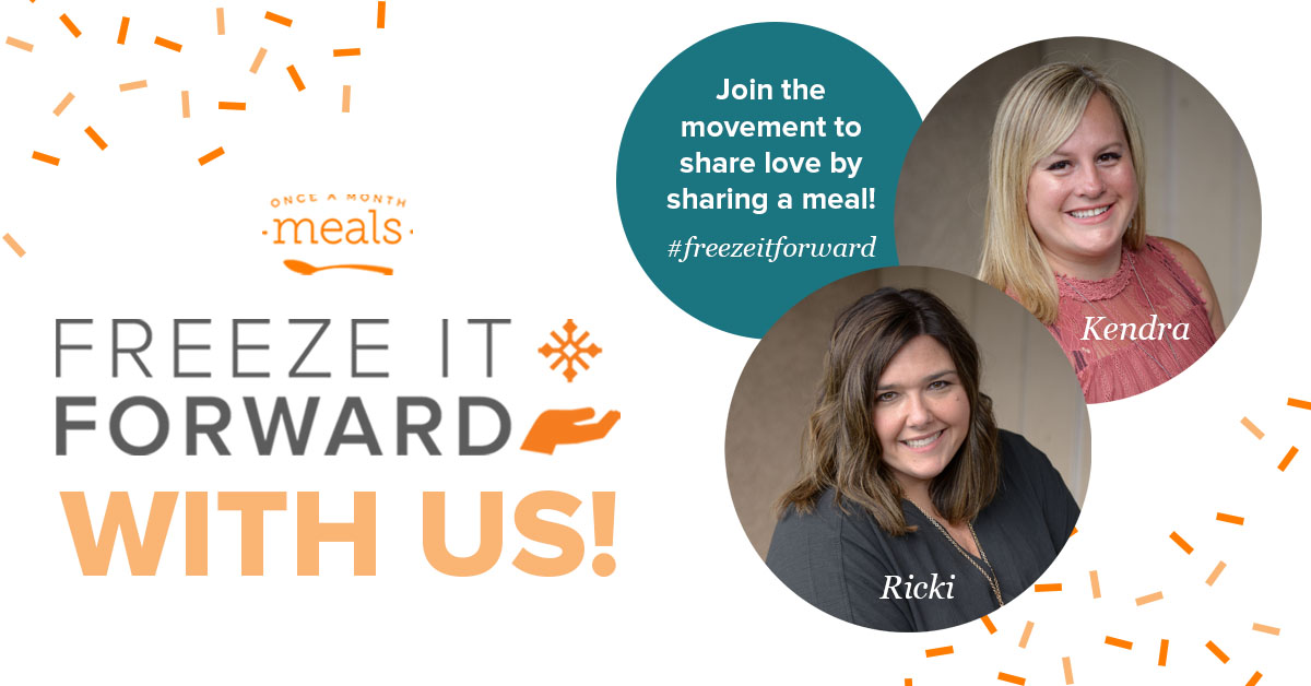 Freeze it Forward – Cook LIVE with Us!