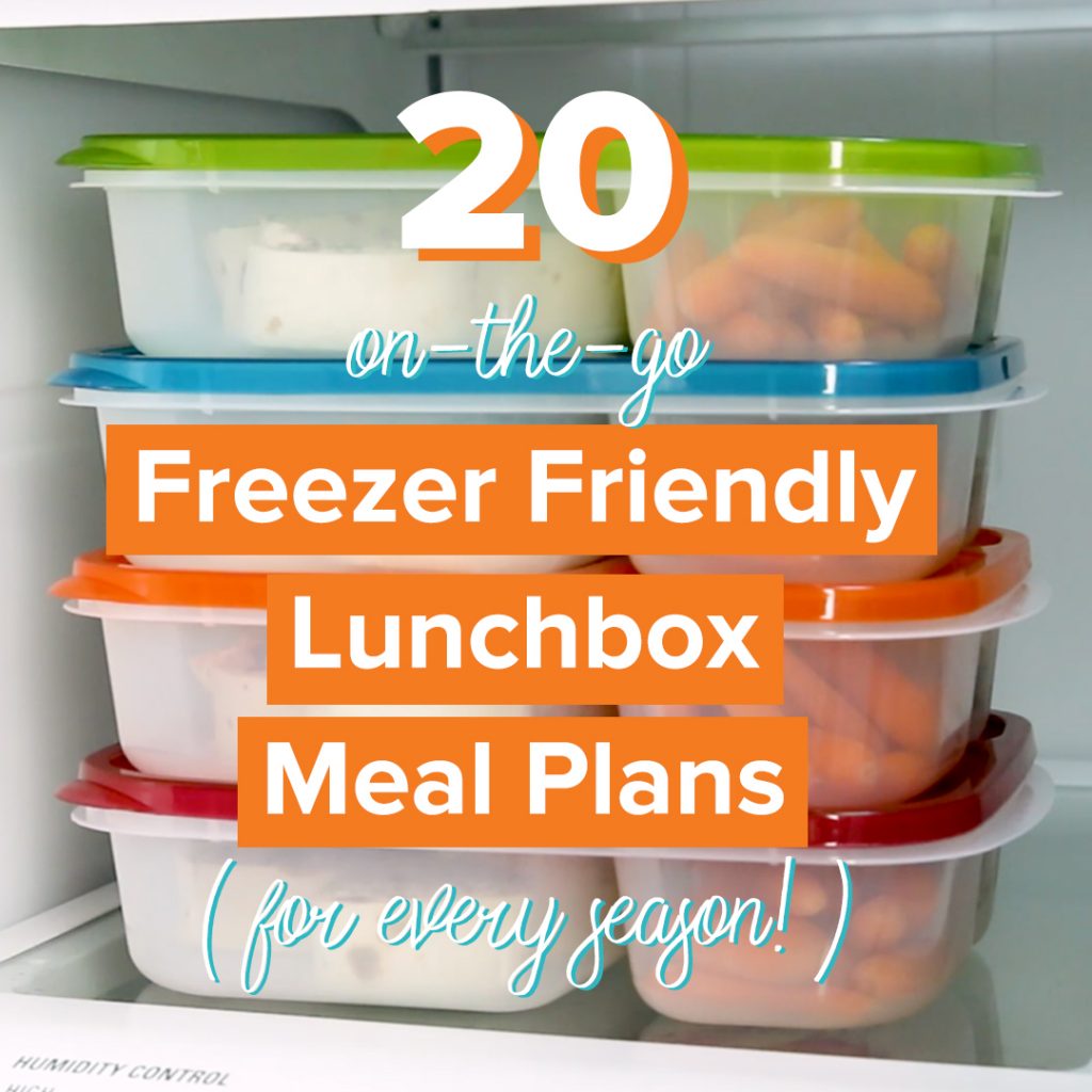 20 Easy-to-Make Lunchbox Ideas for You or Your Kids! | Once A Month Meals