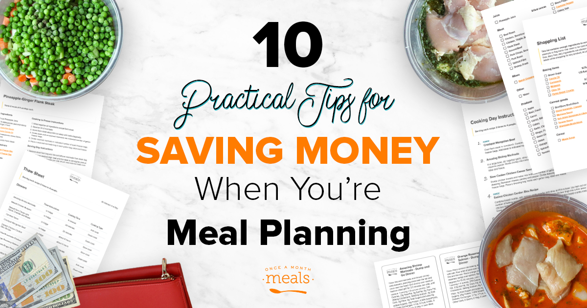 6 Ways Meal Planning Will Save You Money