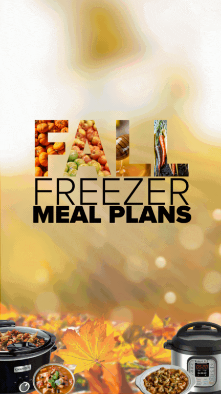 Fall Freezer Meal Plans | Once A Month Meals