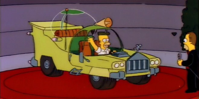 Automobilismus a Simpsonovi