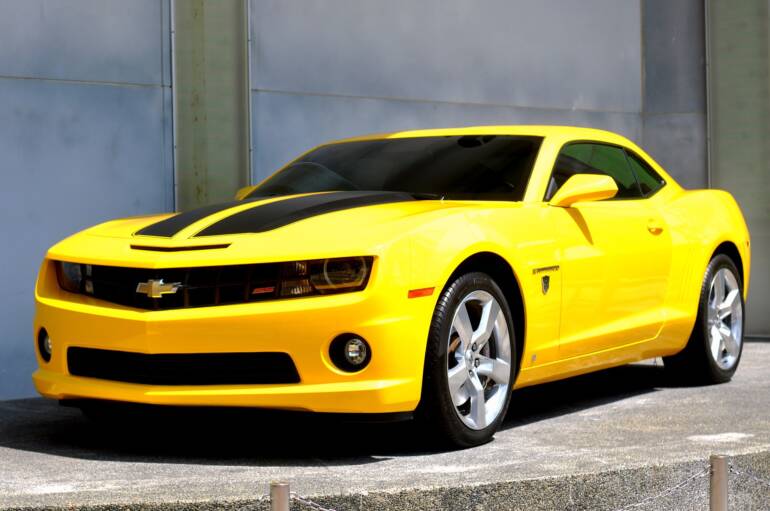 Chevrolet Camaro jako Bumblebee ve filmu Transformers