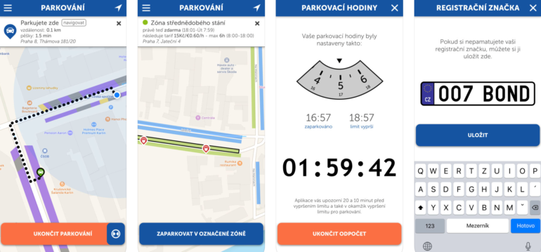 Možné způsoby úhrady parkovného. Zdroj: autokabelky.cz