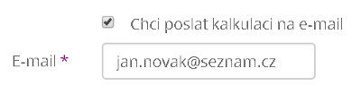 Kalkulačka povinného ručení -
poslat kalkulaci na e-mail