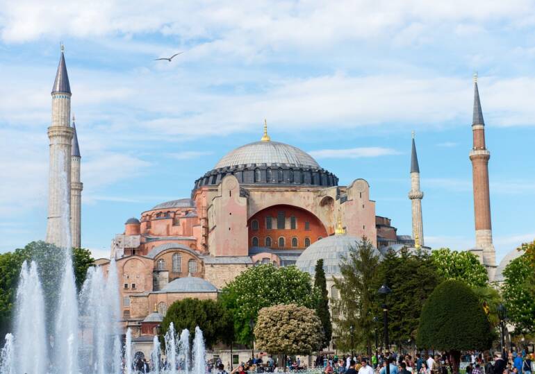 Istanbul, Chrám Svaté Boží Moudrosti Hagia Sofia