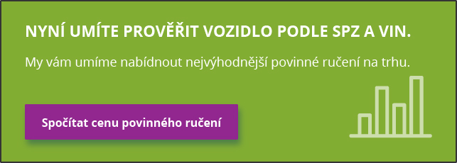 Nyní umíte prověřit vozidlo podle SPZ a VIN. My vám umíme nabídnout nejvýhodnější povinné ručení na trhu.