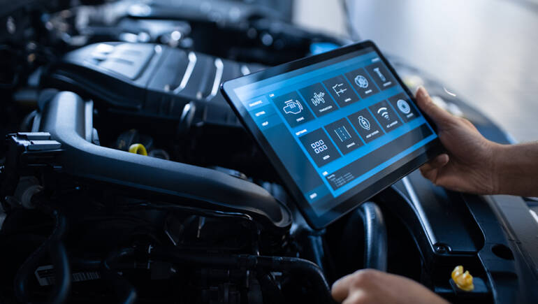 Některé autodiagnostiky dokáží také komunikovat s chytrým telefonem nebo tabletem.