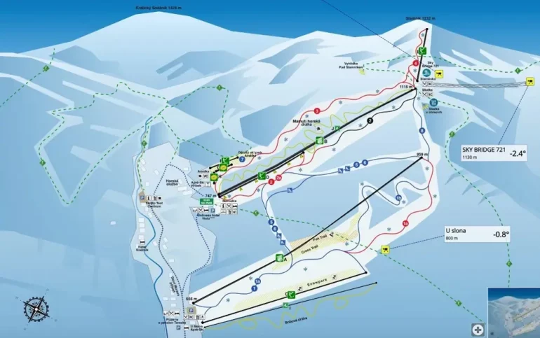 Dolní Morava ski resort nabízí spoustu zážitků i pro nelyžaře.