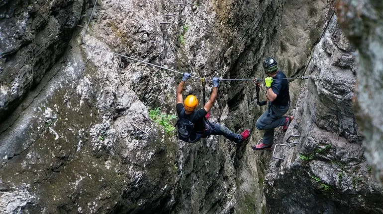 Náročnější ferraty naleznete v zahraničí