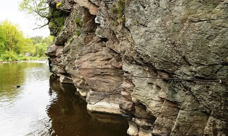 Ferrata Bechyně | Zdroj: ferratabechyne.cz