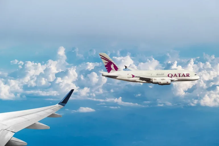 Letiště Dauhá v Kataru je základnou pro Qatar Airways.