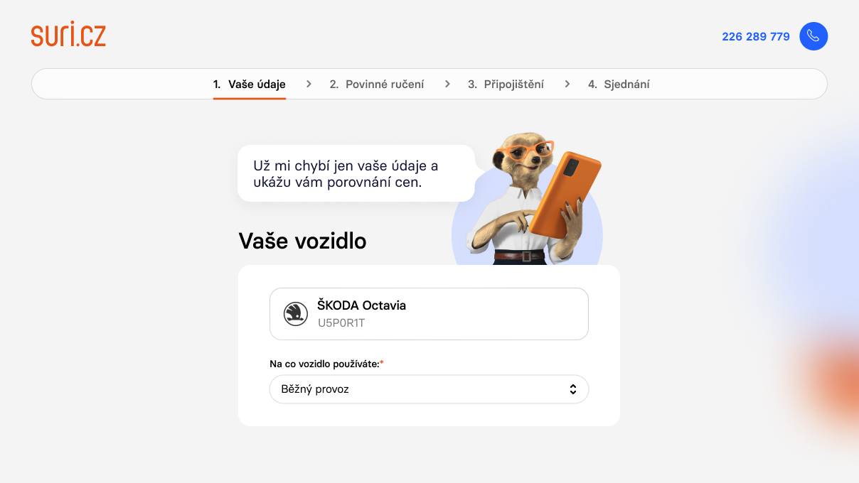 Zadejte SPZ vozidla