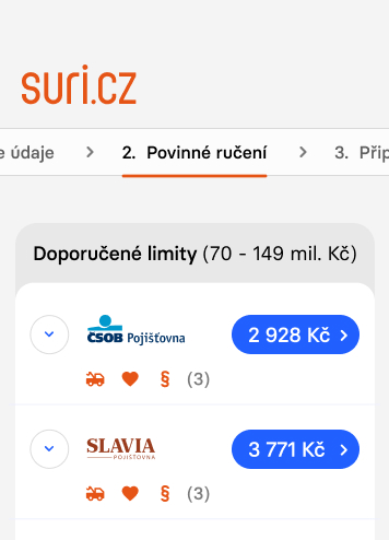 Vyberte si pojištění