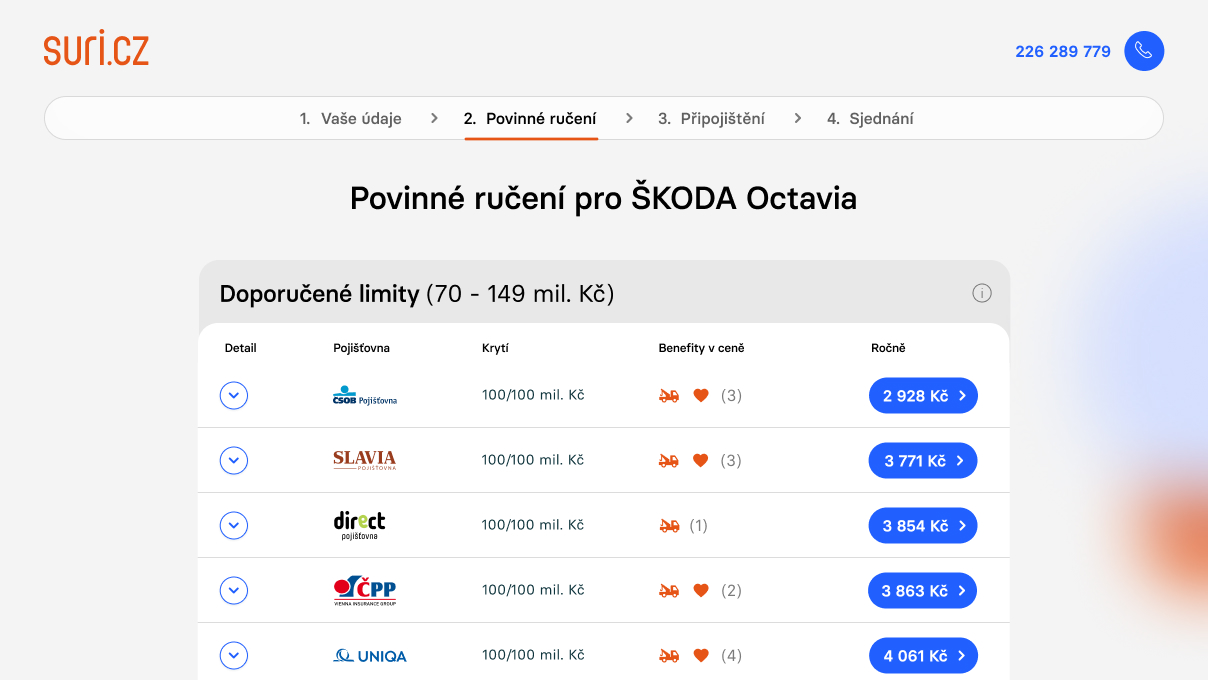vyberte si pojištění
