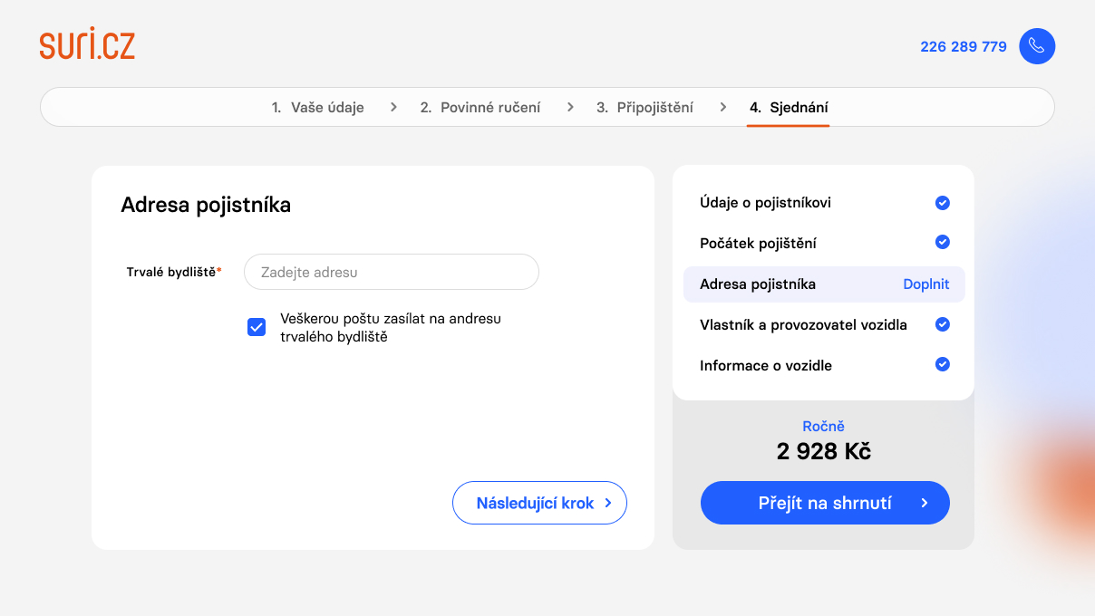 na pár kliknutí srovnáte